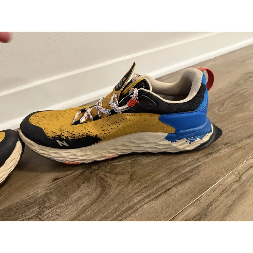 New Balance Fresh Foam X Hierro V5 Shoes Men 14 Varsity Gold Blue MTHIERY5